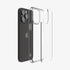 ACS07209 - iPhone 15 Series Ultra Hybrid Case in Natural Titanium showing the back